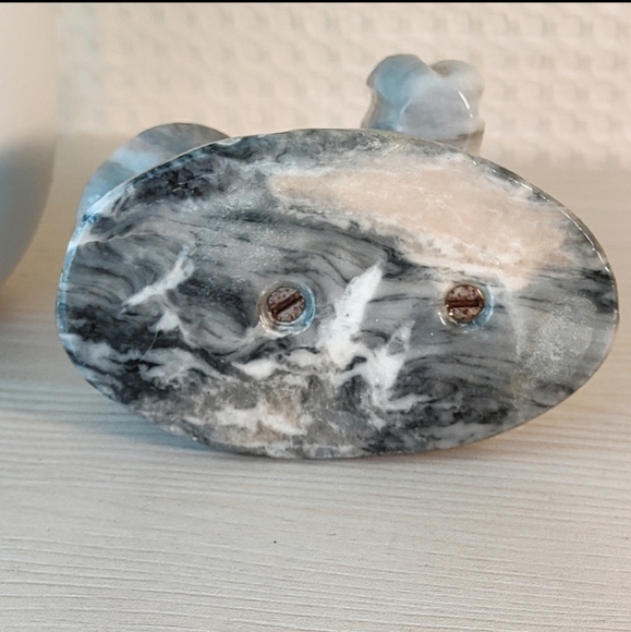 Black Onyx Marble Stone, Man Wearing "Sombrero" Sleeping Next to Cactus - Picture 6 of 11